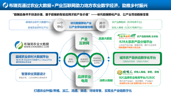 布瑞克黃桂恒 以農業大數據為切點，構建鄉村振興賦能全圖景的互聯網銷售新生態